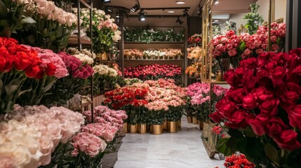 Obraz premium flower business of all kinds of colors