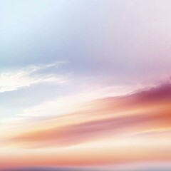 Obraz premium Soft Pastel Sky Gradient Background