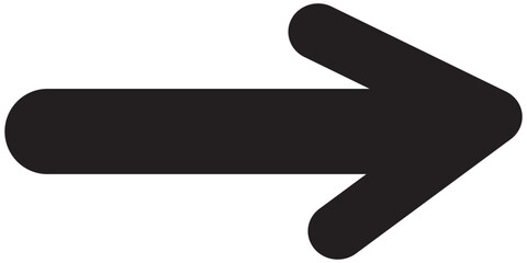 black arrow vector