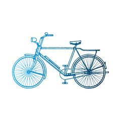 Bicycle illustration template