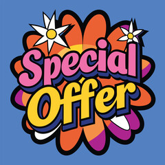 Fototapeta premium Special offer Sale sign for Advertising Discounts symbol