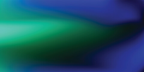 Blue-green gradient studio room, abstract background pattern arts