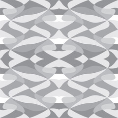 The geometric pattern. Seamless vector background. Black, white and grey texture.
