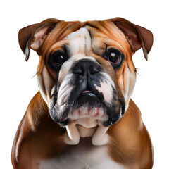 Obraz premium isolate bulldogs png image white background use designs