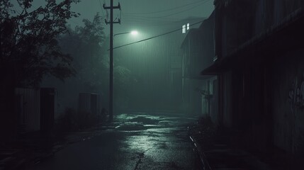 Fototapeta premium 深夜の都会