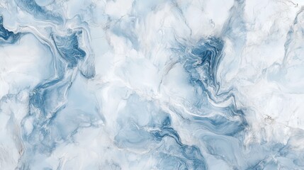Obraz premium Abstract blue and white marble background. Swirling pattern with light and dark blue tones. Modern minimalist design perfect for websites and branding.
