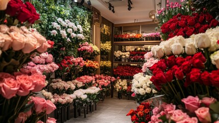 Obraz premium flower business of all kinds of colors