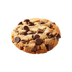 Chocolate Chip Cookie with Transparent Background