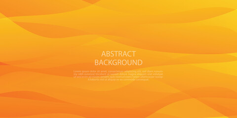 Abstract Background Orange wave for wallpaper, backdrop, etc. vector 