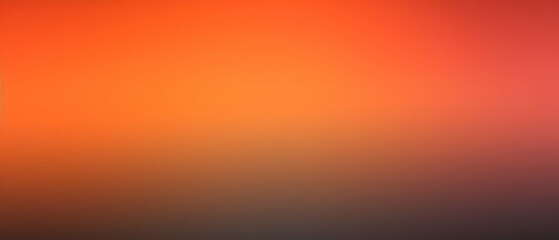 Naklejka premium Blurred gradient Orange to Charcoal background