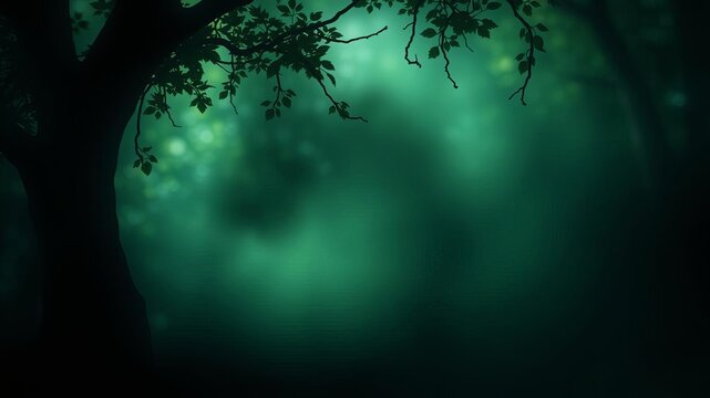 A tranquil green background with a soft shimmer, perfect for conveying a peaceful or secretive atmosphere, secret, soft