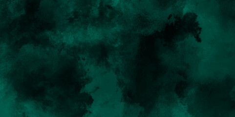 abstract cloud and vapor texture background. Black and teal smoke aquarelle smudge illustration smooth grungy smokey light pastel colors ink glow. Teal color powder explosion	
