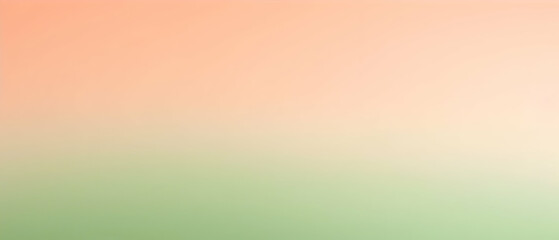 Fototapeta premium Blurred gradient Peach to Moss background