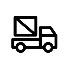 Truck icon symbol vector illustration