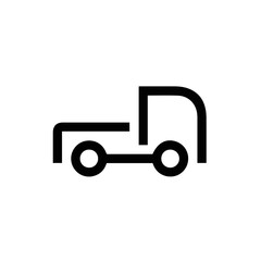 Truck icon symbol vector illustration