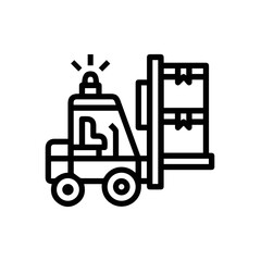 Truck icon symbol vector illustration