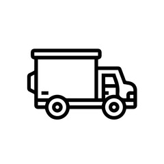 Truck icon symbol vector illustration