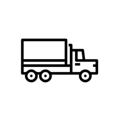 Truck icon symbol vector illustration