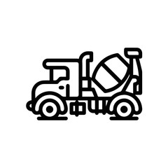 Truck icon symbol vector illustration