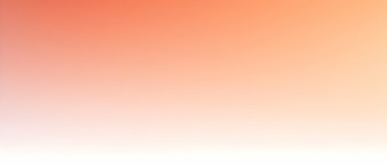 Blurred gradient White to Peach background