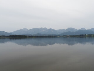 lake in the mountains