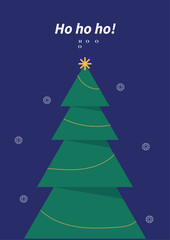 Festive Christmas Card With Love and Joy Message. Deal for spreading festive cheer and joyful moments during the Christmas season