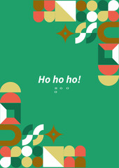 Festive Christmas Card with Cheerful Holiday Design