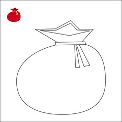 Christmas coloring book. children's educational game. logical tasks. coloring book. New Year. Christmas tree. snowman.	
