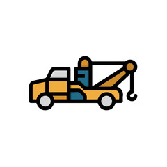 Truck icon symbol vector illustration