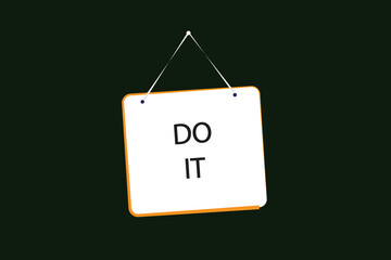 Printbutton web template,,Speech,do it,bubble, banner label

