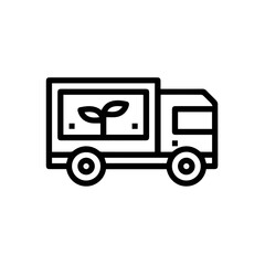 Truck icon symbol vector illustration