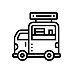 Truck icon symbol vector illustration