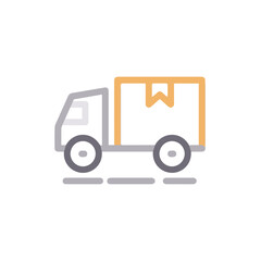 Truck icon symbol vector illustration