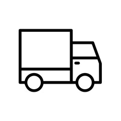 Truck icon symbol vector illustration