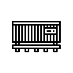 Truck icon symbol vector illustration