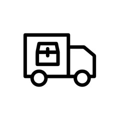 Truck icon symbol vector illustration