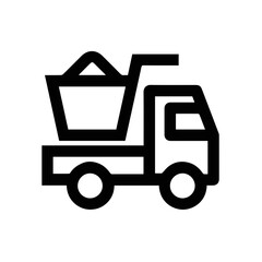 Truck icon symbol vector illustration