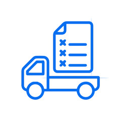 Truck icon symbol vector illustration