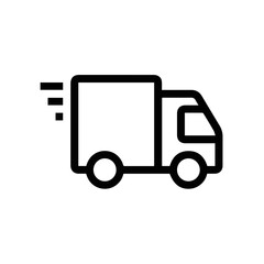 Truck icon symbol vector illustration
