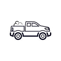 Truck icon symbol vector illustration