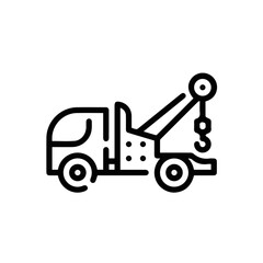 Truck icon symbol vector illustration