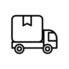 Truck icon symbol vector illustration