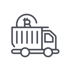 Truck icon symbol vector illustration