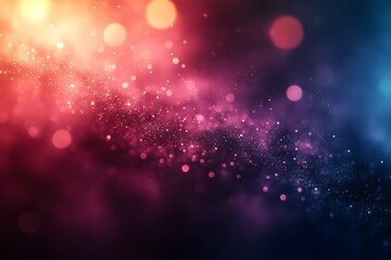 Faded Maroon Background with Sporadic Bokeh Highlights