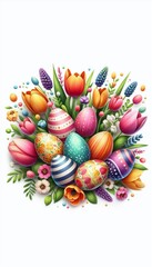 bunte Ostereier