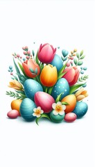 bunte Ostereier