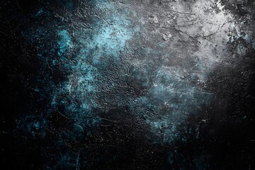 Obraz premium Dark Grungy Texture with Deep Blue and Black Hues