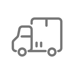 Truck icon symbol vector illustration