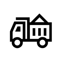 Truck icon symbol vector illustration