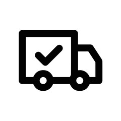 Truck icon symbol vector illustration